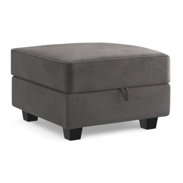 Honbay Modern Velvet Grey Module Storage Ottoman (BOX B) - R.V. $259 (HB-01-B2813)
