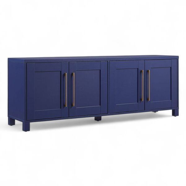 TV Console in Dark Blue Finish (TV1924)