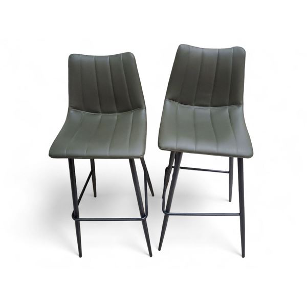 Moe's Home Collection - Set of 2 Alibi Barstool - RV: $649 CAD (UU-1003-27) - As Is