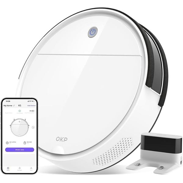 OKP Life Robotic Vacuum Cleaner - Open Box (Used)