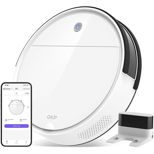OKP Life Robotic Vacuum Cleaner - Open Box (Used)