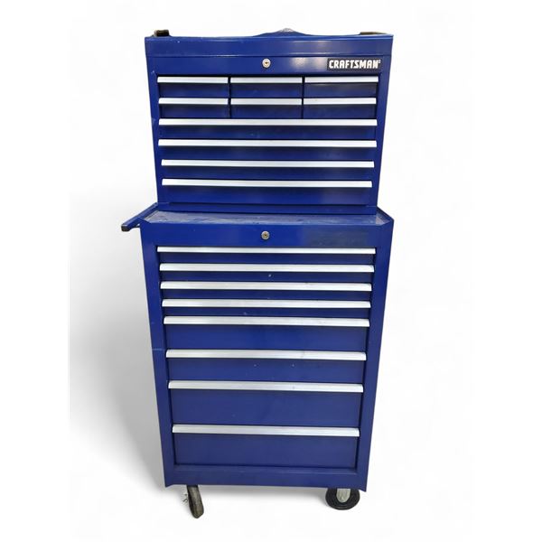 Craftsman Stacking Toolbox w/tools - approx. 5ft