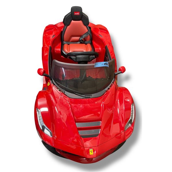 Ferrari LaFerrari Electric Ride-On Car - As Is
