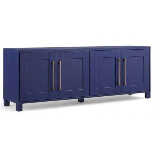TV Console in Dark Blue - RV: $300 CAD (TV1924)