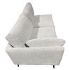 Image 2 : Contemporary Two-Seat Sofa - Light Grey - Approx. H24" x W72"x D34"