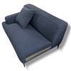 Image 1 : Article Navy Blue Loveseat - H26" x W48" x D35"
