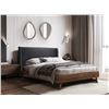 Image 3 : King Size Upholstered Platform Bed (5894DGK) - Pack of 3 Boxes