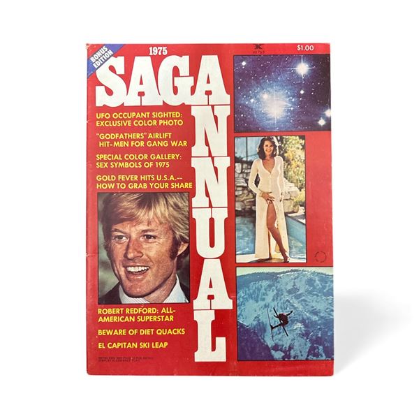 SAGA Annual 1975 "Bonus Edition" Magazine - Vintage - In Protected Sleeve