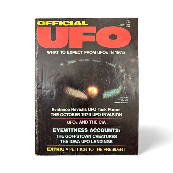 OFFICIAL UFO - What To Expect From UFO's In 1975 - Vintage -In Protective Sleeve