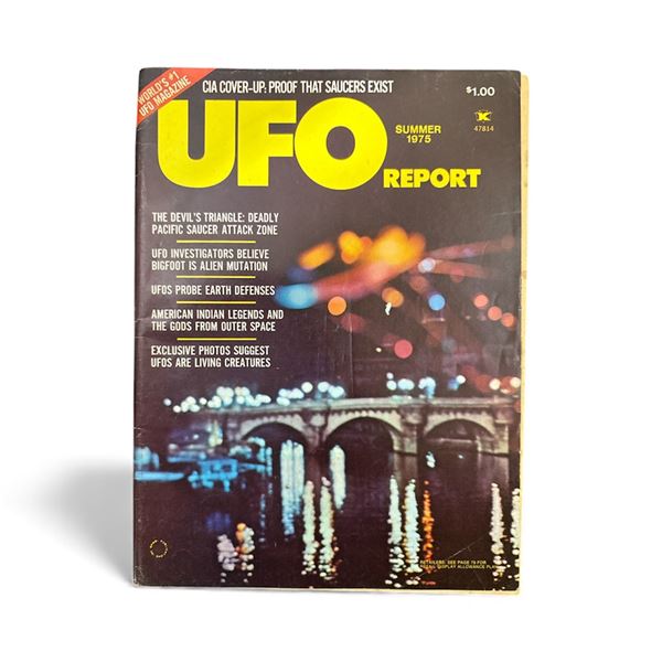 UFO Report - Summer 1975 - Vintage - In Protective Sleeve