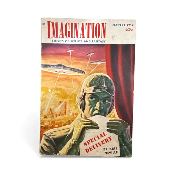 Imagination - Stories of Science & Fantsy - By Kris Neville - Vintage 1952 - In Protective Sleeve
