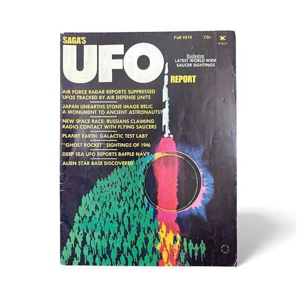 SAGA's UFO Report - Vintage 1974 - In Protective Sleeve
