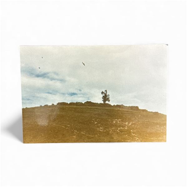Photograph: UFO Over a Hill - Yungay Peru, March 1967 - Taken By Sr. Augusto Arranda