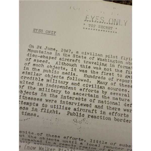 OFFICIAL DOCUMENT: "Project Aquarius" - Prepared by MJ12 - 15 Pages