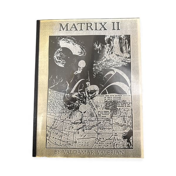 Matrix II - By Valdamar Valerian - 459 Pages