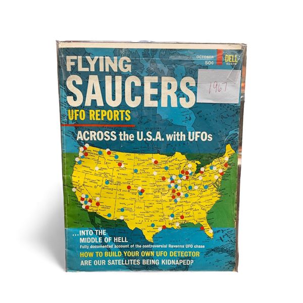 Flying Saucers: UFO Reports Magazine #3 (October 1967) - Vintage - In Protective Sleeve