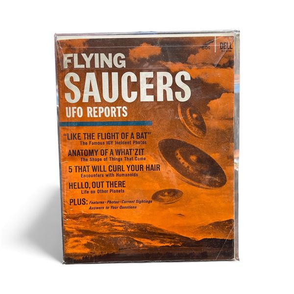 Flying Saucers: UFO Reports Magazine #1 (1967) - Vintage - In Protective Sleeve