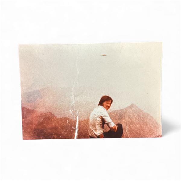 Photograph: UFO Over Mountain - Mt. Snowden N Whales UK August 1975 - Taken by Anonymous