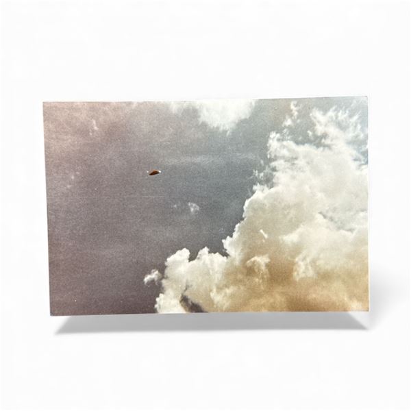 Photograph: UFO in The Clouds - Stiermark Australia, May 20 1971 - Taken by Rudi Nagora