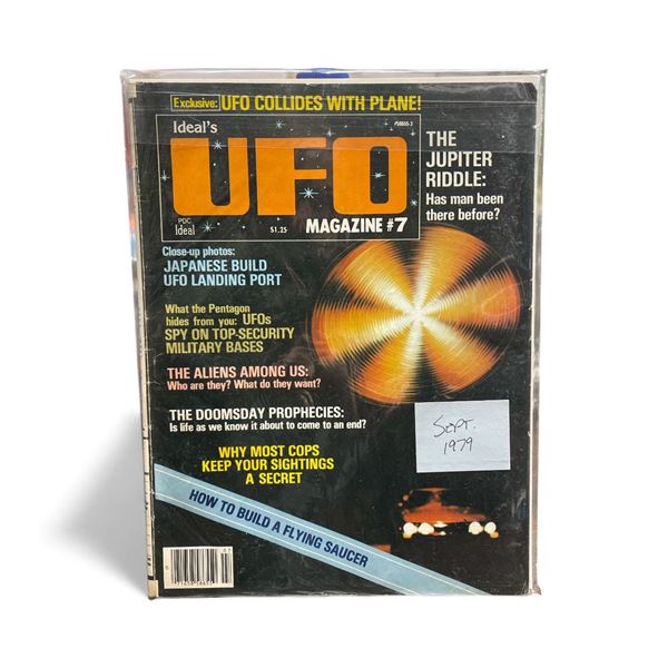 Ideal's UFO Magazine #7 (September 1979) - Vintage - In Protective Sleeve