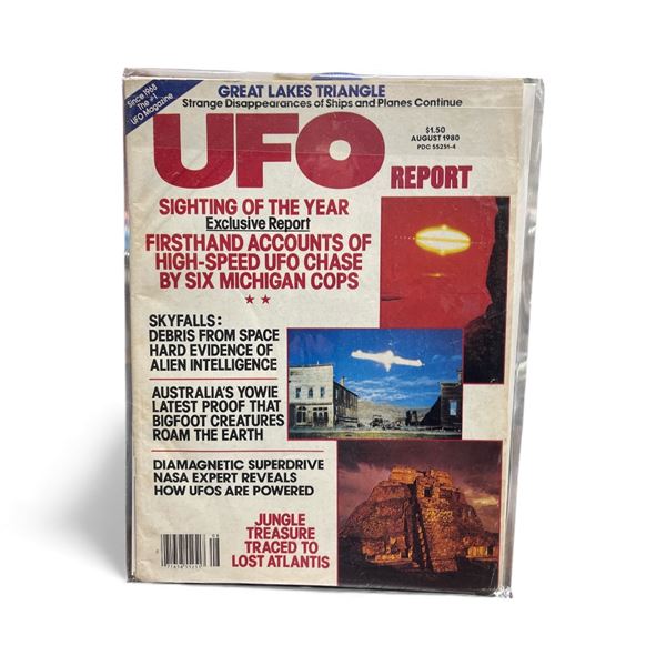 UFO Report (August 1980) - Vintage - In Protective Sleeve