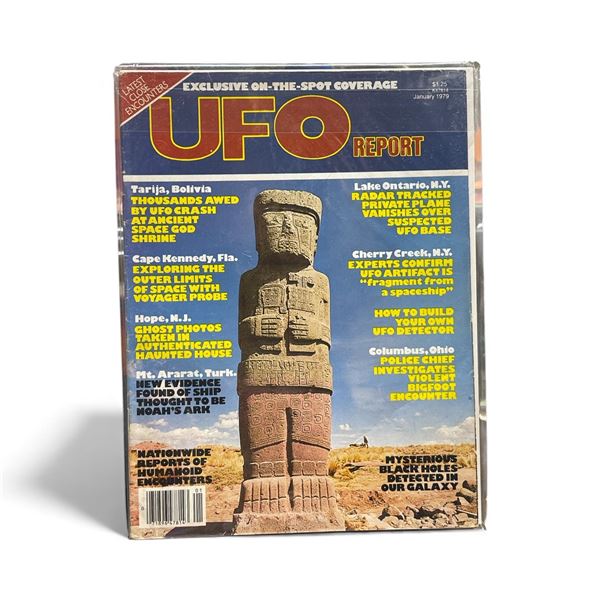 UFO Report (January 1979) - Vintage - In Protective Sleeve - Featuring: "Latest Close Encounters"