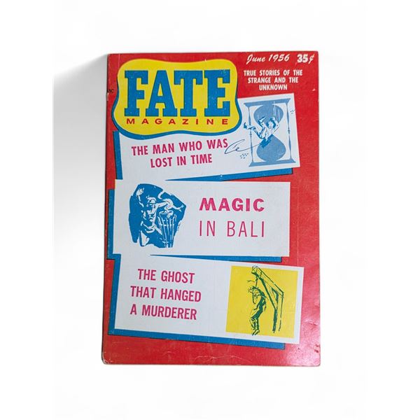 Fate Magazine: True Stories of The Strange & Unknown - (June 1956) - Vintage - In Protective Sleeve
