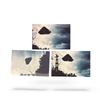 Image 1 : 3 Pc Set - Photographs: Triangle Shaped UFO - San Salvadore Argentina, 1992 - Taken by Hugo Batallam