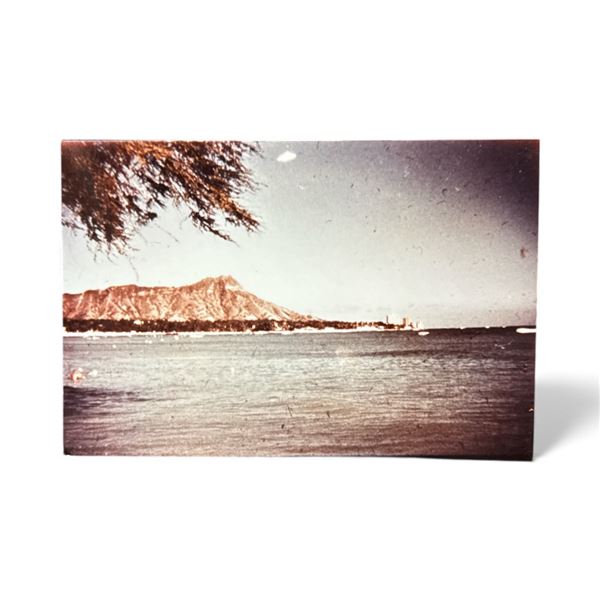 Photograph: UFO Over Hawaii - Diamond Head Hawaii, June 18 1959 - Taken by Joe Siegel