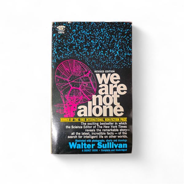 "We Are Not Alone" - By Walter Sullivan Revised Edition (1966) - Vintage - In Protective Sleeve