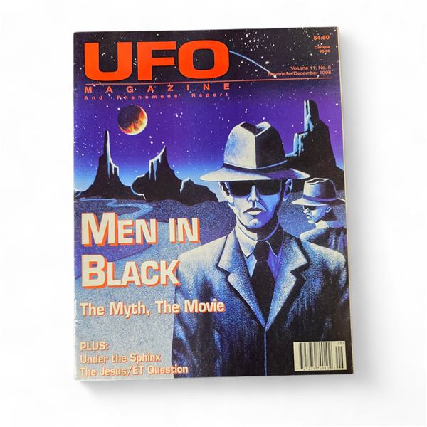 UFO Magazine (Volume: 11 - #6) (1996) - Vintage - In Protective Sleeve