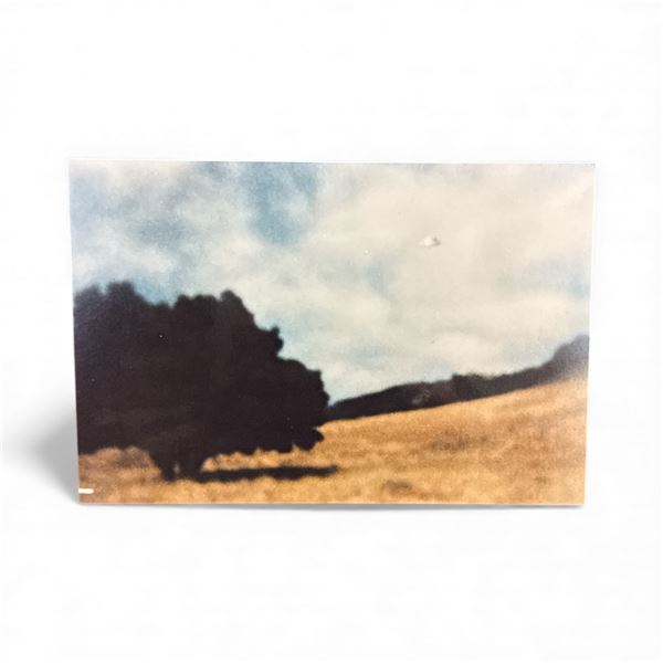 Photograph: UFO Over Field - Kanarravile Utah USA, 1990 - Acquired by Joe Clower