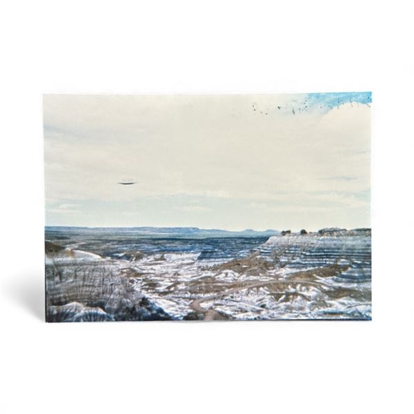 Photograph: Desert UFO - Blue Mesa Arizona, Spring 1997 - Tken by Steve Thomsen