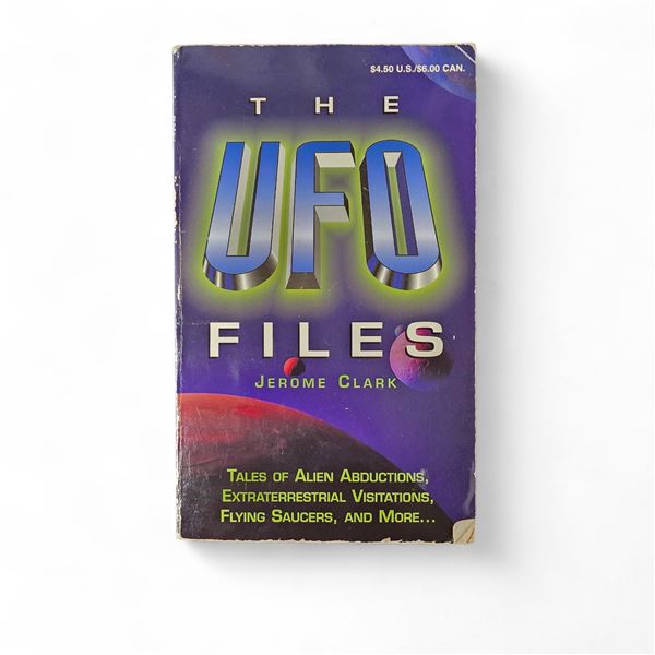 "The UFO Files" - By Jerome Clark (1966) - Vintage - In Protective Sleeve