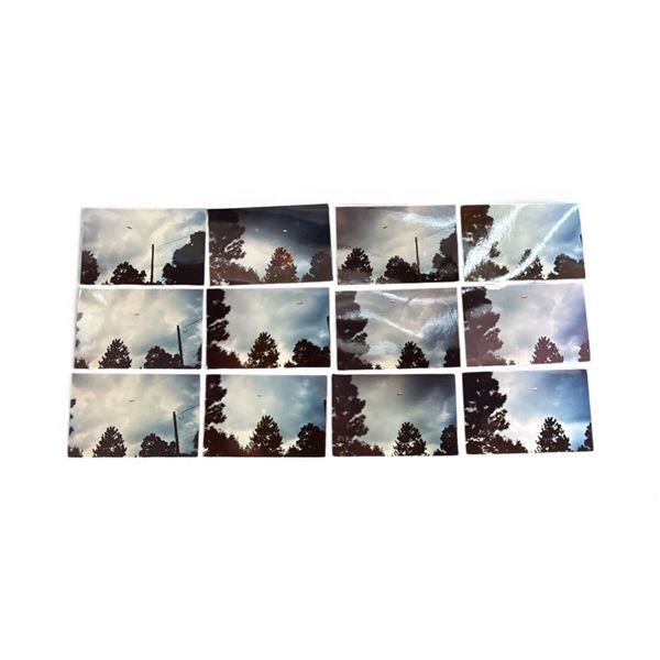 12 Pc Set - Photographs: UFO in the Night Sky - Gulf Breeze FL USA, Sept. 24 1994 - Taken by Phil Sa