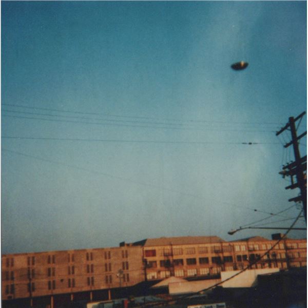 Photograph: UFO Over LA: L.A. CA USA, Autumn 1987 - Acquired by Jow Clower