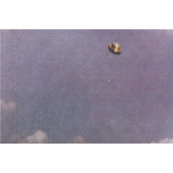 Photograph: Disc Among The Clouds - Jalisco Mexico, Oct. 1996 - Anonymous Photographer