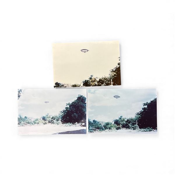 3 Pc Set - Photographs: Disc Overhead - Nueva Leon Mexico, Summer 1994 - Taken by Jose Martinez