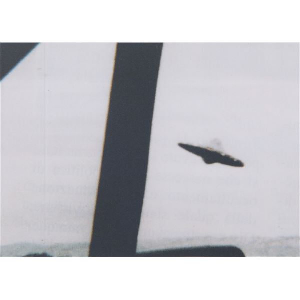 Photograph: Disc Out The Window - Puebla Mexico, Dec. 8 1992 - Taken by Luis N Passenger