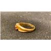 Image 2 : APPROX 18K LADIES RING SET WITH RED STONE & DIAMONDS (4.5G)