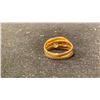 Image 3 : APPROX 18K LADIES RING SET WITH RUBY & DIAMOND (.15CT, 4G)
