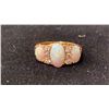 Image 1 : APPROX 18K LADIES RING SET WITH OPALS & DIAMONDS (5.5G)