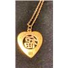Image 3 : APPROX 14K CHAIN (19") WITH APPROX 10K HEART PENDANT (5G)