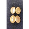 Image 1 : PAIR APPROX  14K CUFFLINKS (8.6G)