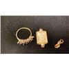 Image 2 : MISC PLATINUM & GOLD JEWELRY ( 2.6G PLATINUM & 6.3G GOLD CONTENT)