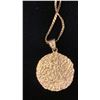 Image 4 : APPROX 10K CHAIN (16") WITH 14K PENDANT (14.4G)