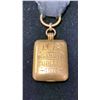 Image 3 : APPROX 10K LOCKET SET WITH DIAMOND (.08CT, 8.1G)