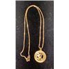 Image 1 : APPROX 10K CHAIN (16") WITH APPROX 18K PENDANT (5.6G)