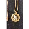 Image 2 : APPROX 10K CHAIN (16") WITH APPROX 18K PENDANT (5.6G)
