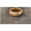 Image 1 : APPROX 14K MENS WEDDING RING (12.8G)